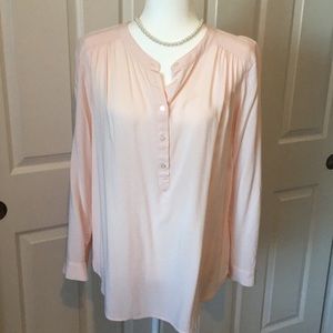 Ann Taylor LOFT Pink blouse